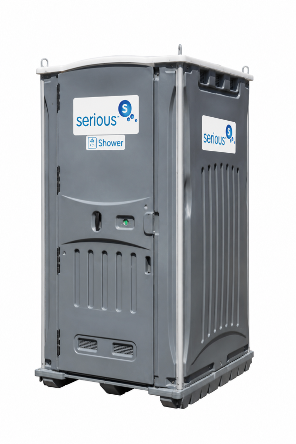 Serious About Waste Event Style Portable Shower Skid